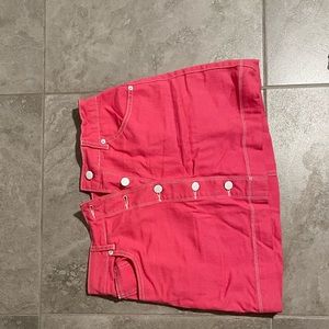 Forever 21 pink mini skirt